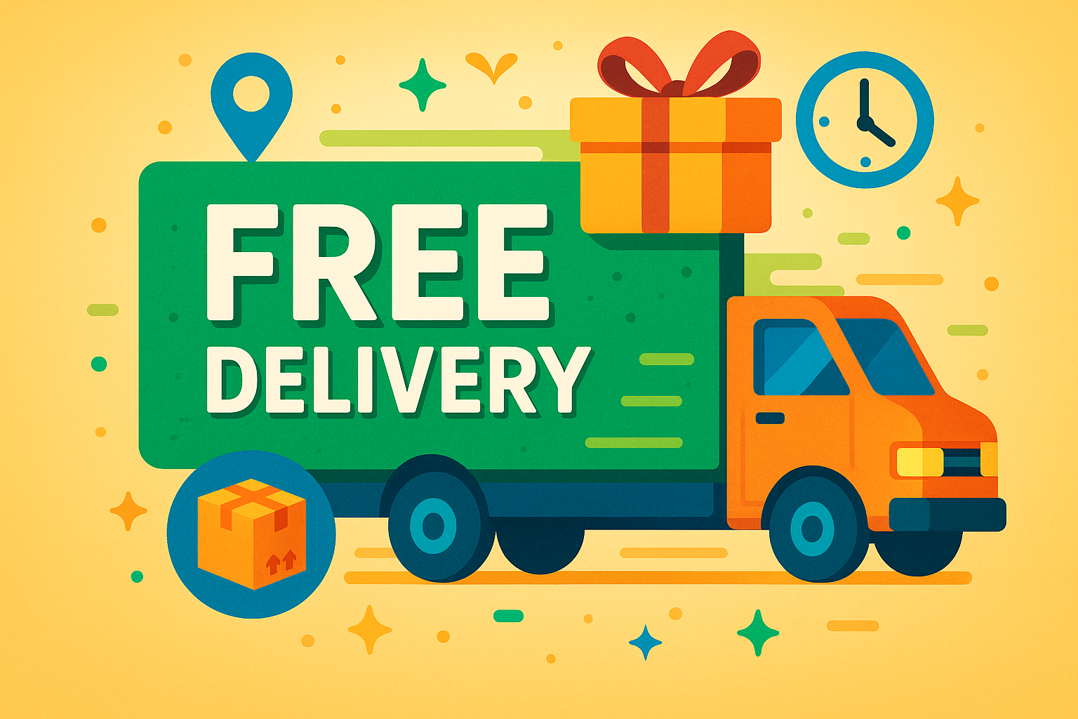 Create for free delivery